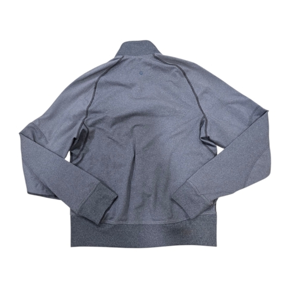 Lululemon Training Jacket Heathered Dark Slate Mens Size S - Picture 2 of 8